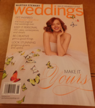 Martha Stewart Weddings # 53 Make it Yours; Do it yourself Style Summer 2010 NF - £15.99 GBP