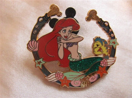 Disney Trading Pins 48748 Little Mermaid - Ariel Shell Border with Flounder - £22.08 GBP