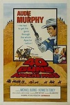 40 Guns to Apache Pass ( Rare 1966 dvd ) * Audie Murphy * Michael Burns ... - $14.99