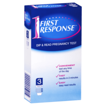 First Response Dip &amp; Read Pregnancy Test 3 Pack - $77.17