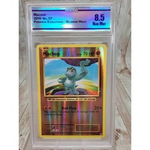 Machop 2016 Pokemon XY Evolutions Reverse Foil Common Card 57/108 CC&amp;G 8.5 - $24.47