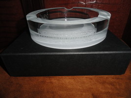 Arturo Fuente Heavy Clear Glass  Ashtray NIB. Measures 7 7/8&quot; diameter - £275.23 GBP