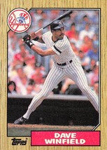 1987 Topps #770 Dave Winfield New York Yankees - £0.70 GBP