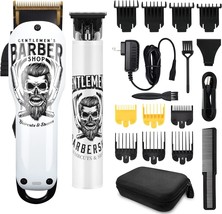 Bestbomg Hair Clippers And Trimmer T-Blade Cordless Hair Haircut Sets, Hair - $71.96