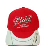 Kasey Kahne #9 Bud Budweiser Hat Cap Adult Red Hook Loop Adjustable Stra... - £10.11 GBP
