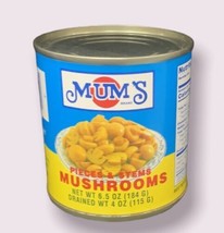 Mums Pieces And Stems Mushrooms 6.5 Oz (Pack Of 3) - £29.58 GBP