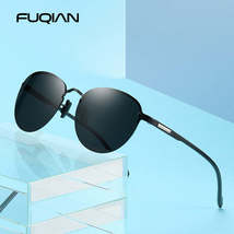 FUQIAN - Original 2022 Round Polarized Sunglasses Men Women Fashion Riml... - £55.82 GBP
