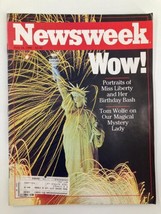 VTG Newsweek Magazine July 14 1986 Portraits of Miss Liberty &amp; Her Birthday Bash - £9.71 GBP