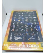 Jigsaw Puzzle 1000 Pieces Space Explorers Rockets Satellites Nasa Large  - £11.70 GBP