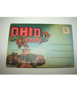 1944 Ohio Souvenir Photo Postcard Folder Set - €12,86 EUR