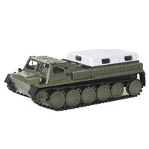 WPL E1 Crawler Transport Remote Control Vehicle RC Tank Car Full Propoti... - $78.21
