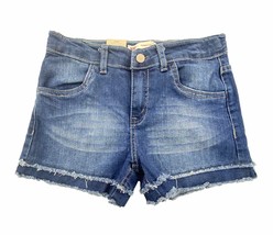 Levi&#39;s Big Kid Girls Shorty Shorts,Blue,10 - £31.29 GBP