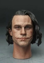 1/6 Scale Heath Ledger Head Sculpt Batman Joker Clown For 12&quot; Hot Toys Figure - £21.43 GBP