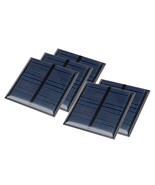 uxcell 5Pcs 5.5V 60mA Poly Mini Solar Cell Panel Module DIY for Light To... - £15.29 GBP