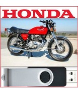 1974 Honda CB350F CB400F  Factory Repair Shop Manual On USB - £14.16 GBP