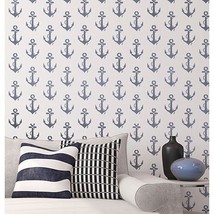Anchors Away! Allover Stencil Pattern - Sturdy and Reusable Wall Stencil - £31.93 GBP