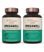 Live Conscious OmegaWell Omega 3 Fish Oil - Heart, Brain, &amp; Joint Health... - €18,83 EUR