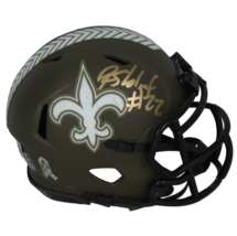 Rashid Shaheed Autographed Saints 2022 STS Mini Speed Helmet Beckett - $79.00