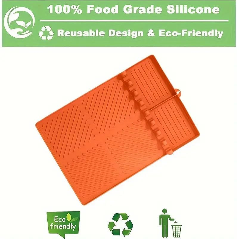 Emptycolor Silicone Grill Mat for Blackstone Griddle, Heat Resistant Non-Slip Gr Item image 4
