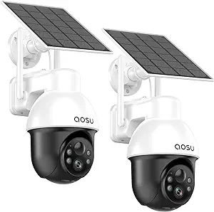 3K/5Mp Solar Security Cameras System Wireless Outdoor, Battery Powered W... - $370.99