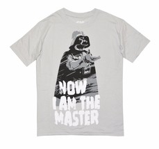 Star Wars Boys &quot;Now I Am The Master&quot; T-Shirt - £10.12 GBP