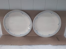 Corelle Country Violets Dinner Plate Beige, 10.75&quot; Set of Two - £9.34 GBP