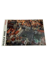 Piatnik Jigsaw Puzzle Prague Town Square 1000 Pieces Jason Hawkes New Se... - £14.98 GBP