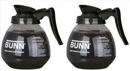 Coffee Pot Decanter BUNN 64oz Commercial CASE OF 2 glass COFFEE POTS 424... - £35.38 GBP