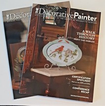 2 Decorative Painter Magazines 2019 Subscription Issues National Tole Society    - £15.43 GBP