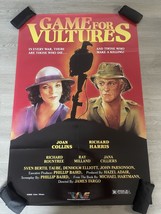 “Game For Vultures” Original Movie Poster Rolled Video Release Action 80... - $11.18