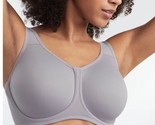 Wacoal 855170 Simone Underwire Sports Bra 42DDD Gray - $33.60