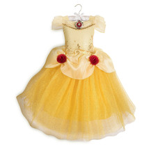 Disney Store Princess Belle Costume Fancy Dress Halloween Beauty and the... - $139.95