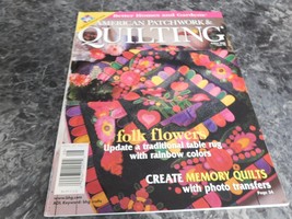 American Patchwork &amp; Quilting Magazine August 2000 Issue 45 - $2.99
