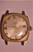 Vintage 17J Men&#39;s Westclox Day Date Swiss Wrist Watch - $115.54 CAD