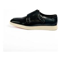 Belvedere Studio Men's Walking Leather Shoes Marcio Navy image 4