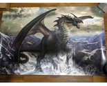 Tom Wood Rogue Dragon Trends International Fantasy Poster  34&quot; X 22 1/2&quot; - £44.50 GBP