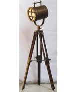 NauticalMart Antique Look Searchlight W/ Tripod Stand Table Lamp  - £149.77 GBP