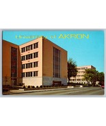 Postcard OH Ohio Akron University College of Law Business Admin - $4.95