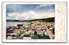 Birds Eye View Astoria Oregon OR 1905 UDB Postcard U14 - £6.89 GBP