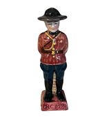 Vintage RCMP Mountie Ceramic Salt Shaker Canada Souvenir Hand Painted Re... - $17.10