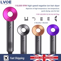 Professional High Speed Hair Dryer Negative Ion 5 Styling Heads Salon Qu... - $93.79