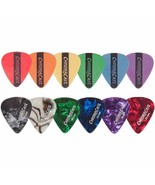 ChromaCast ~ Celluloid &amp; Delrin Guitar Picks ~ 12 Pieces ~ Assorted Gauges - $14.96