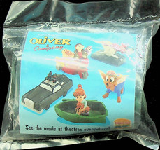 Disney/Burger King Kids Club - OLIVER &amp; COMPANY - Girl in Rowboat Toy - New - $7.51