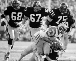 Jack Lambert Joe Greene Greenwood Dunn 8X10 Photo Pittsburgh Steelers Football - $4.94