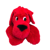 Clifford The Big Red Dog Plush 20 inches Side Kicks by Scholastic 1997 Vintage - £24.63 GBP