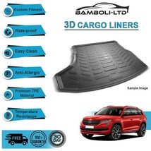 3D Cargo Liner Boot Liner Rear Trunk Mat For Skoda Kodiaq 2016-2020 - $84.55