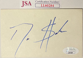 Deion Sanders signed 3x5 Index Card- JSA #LL60284 (Primetime/Cowboys/49ers/Yanke - £66.73 GBP