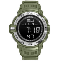 Smael Fashion Electronic Watch Men&#39;s Simple Leisure Sports Square Multi-... - $40.70