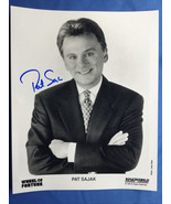 Pat Sajak Signed 8x10 Photo Vintage Autographed Signature Wheel of Fortune - $39.57