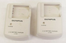 (LOT OF 2) Olympus LI-30C Li-ion Battery Charger - £19.39 GBP